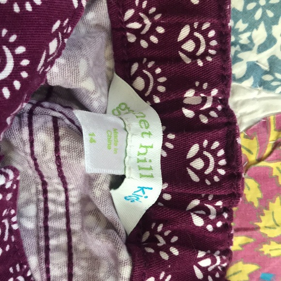 Purple Garnet Hill Shorts, size 14 - Picture 2 of 5